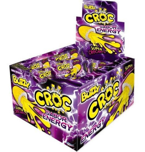 Chiclete Buzzy Croc Energy 40 Unidades 0
