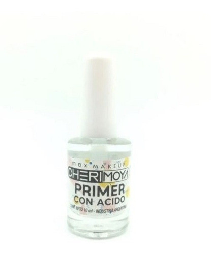 Primer Con Acido X10 Ml Manicuria Gelificadas Cherimoya !! 0