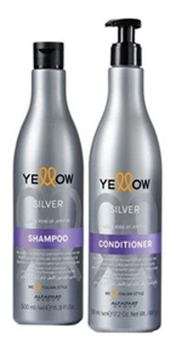 Shampoo Y Acondicionador Yellow Silver Alfaparf 0