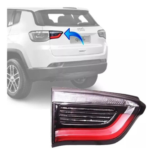 Lanterna Porta Malas Jeep Compass 2017 A 2021 Led Motorista 0