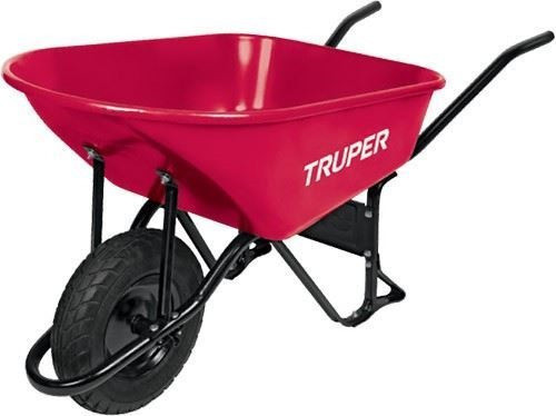Carretilla Calibrada Truper 100lts C/r.maciza- Ynter Industr 0