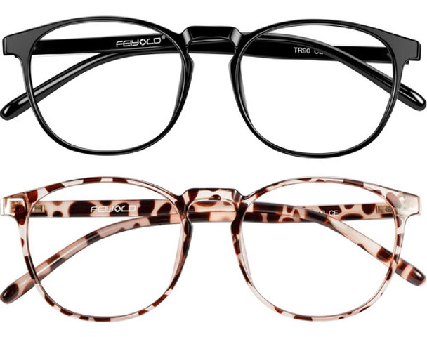 Feiyold Gafas De Bloqueo De Luz Azul Para Mujeres/hombres Pa 0