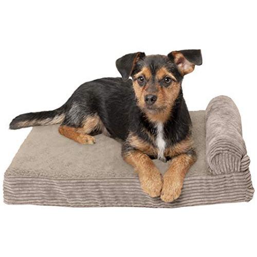 Furhaven Memory Foam Plush Y Suede Dog Couch Sofá Cama Para 0