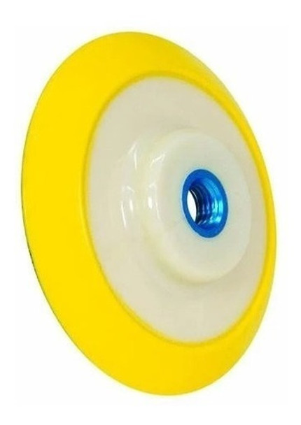 Plato Velcro Flexible P/ Pads Bonetes Pulido Auto 14mm P40 0