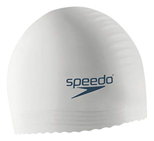 Speedo Solid - Gorro De Natación De Látex, Talla 0