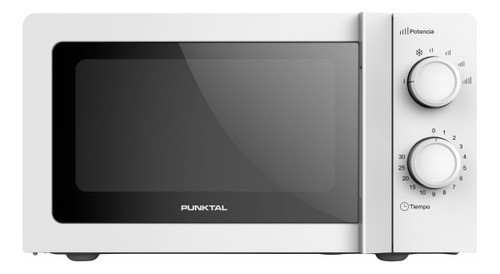 Microondas Punktal  20lts 700w 6 Niveles De Potencia 0
