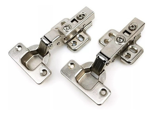 Bisagra Cazoleta 35mm Cierre Suave Codo 18 Clip 20u 0