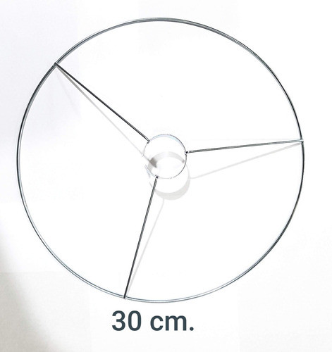Armazon Suncho Plano Pantallas Lamparas 30cm X 1 Unidad 0