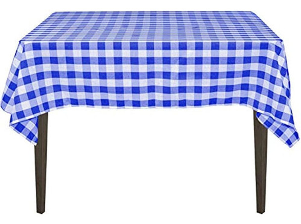 Linentablecloth Mantel Cuadrado De Poliéster De 54 Pulgadas 0
