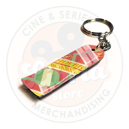 Hoverboard Patineta Volver Al Futuro - Llavero Metálico 0