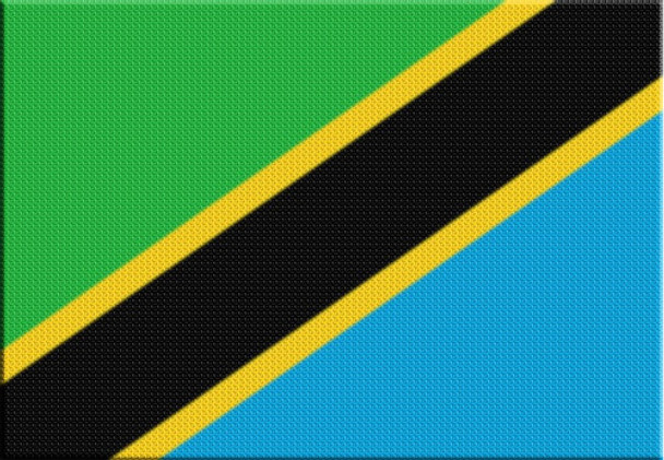 Parche Termoadhesivo Bandera Tanzania 0