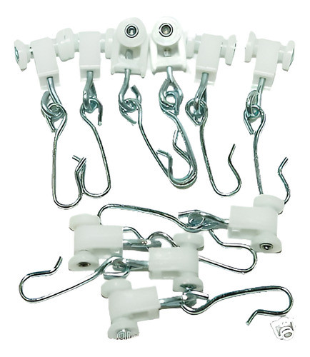 Transportador Con Ruedas Kirsch Ganchos 10-pack Juego De Pis 0