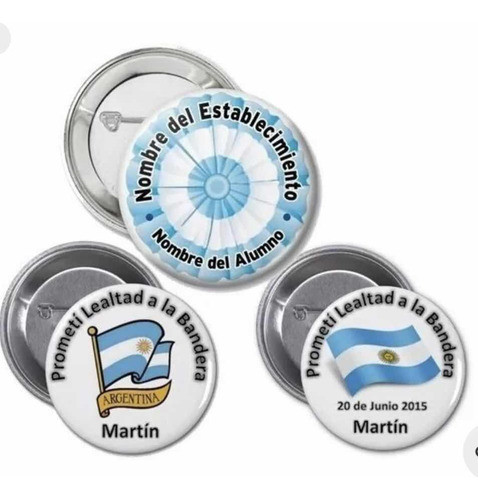 35 Pin Escarapela 38 Mm 0