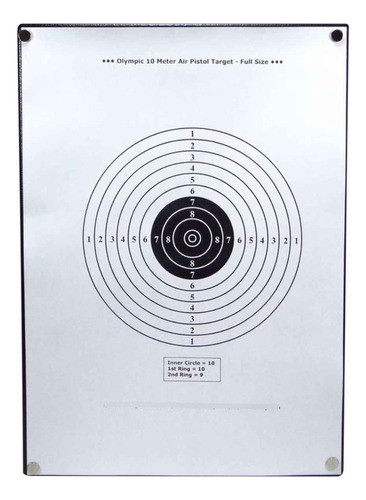 Porta Alvo Para Folha A4 Carabina Pressão Oficial Quickshot 0
