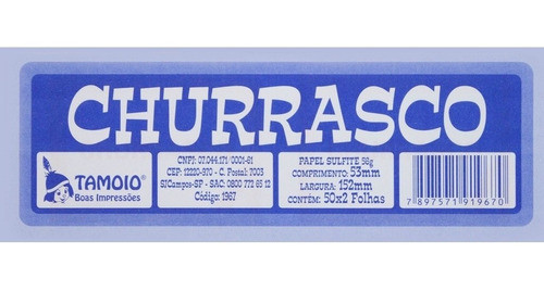 Ficha Churrasco 50x2 Tamoio 0