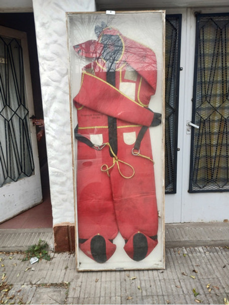 Traje Antiguo De Neoprene Submarinista Embarcado Ruso 0