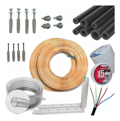 Kit Instalación Aire Acondicionado 1/4 1/2 (4500fg) 0