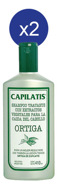 Pack Shampoo Capilatis Ortiga 410 Ml 0