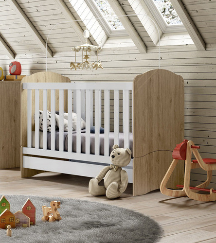 Berço Henn Bala De Menta 3x1  Mini Cama Padrão Nacional - Ru 0