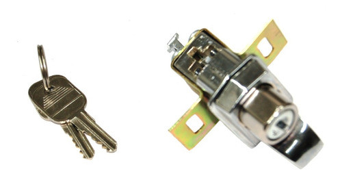 Manija De Tapa De Motor ( Baul ) Fiat 600 Cromada Con Llave 0