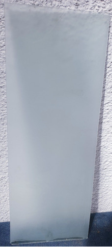 Vidrio Rectangular Esmerilado. 0