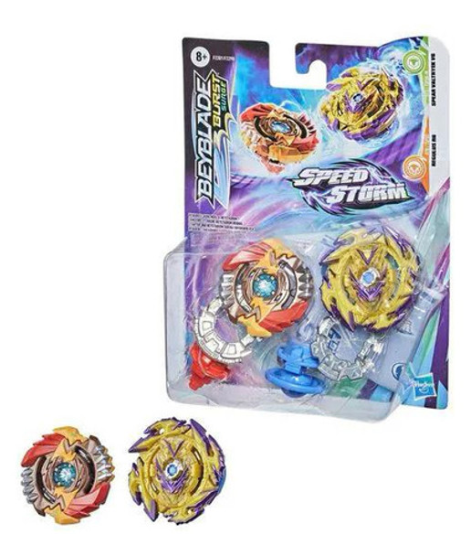 Jogo Pião Beyblade Surge Valtryek V6 E Regulus F2301 0