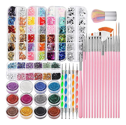 Kit De Arte De Uñas Fandamei, Kit De Herramientas De Diseño 0