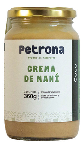 Crema De Maní Coco - 360g - Petrona 0