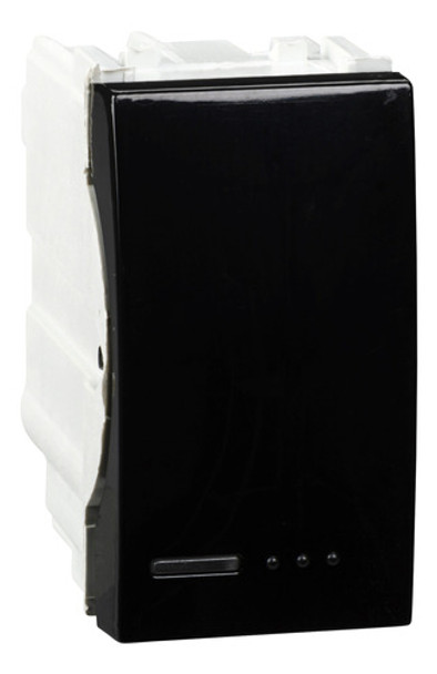Modulo Interruptor 1 Punto Unipolar 10 Negro 0