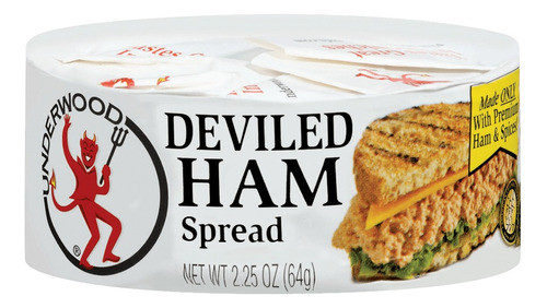Jamon Diablito Underwood Deviled Ham X64gr Importado 0