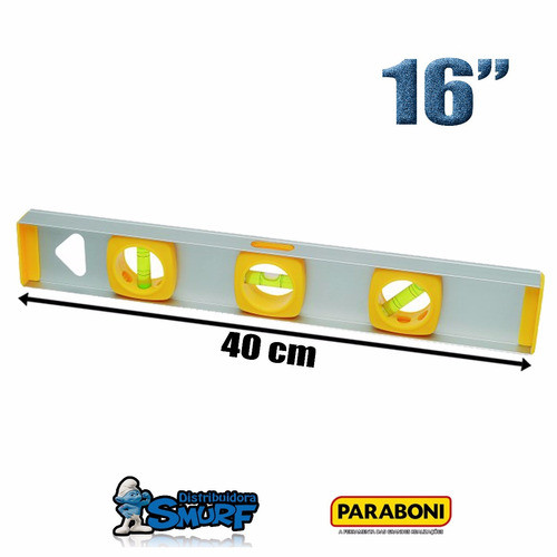 Nível Bolha De Alumínio 16pol. - Paraboni 0