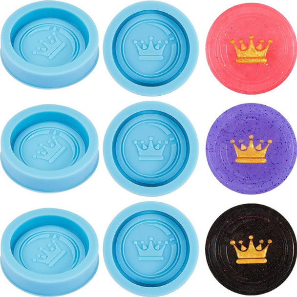 Moldes De Epoxi De Damas De Silicona 24pz 0