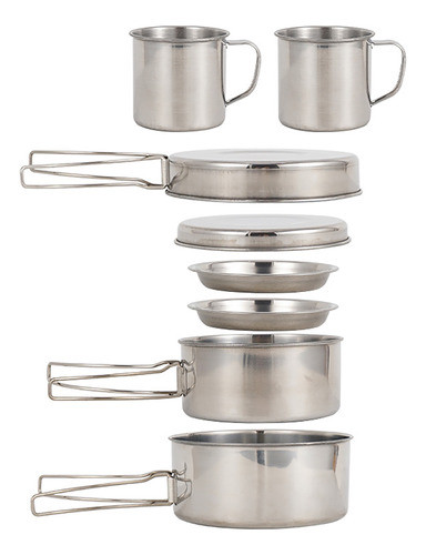 Conjunto De Utensílios De Cozinha Para Acampamento, Caminhad 0