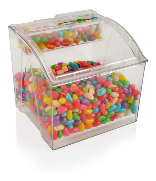 Recipiente Alimentos A Granel Hermético Con Tapa 5 Litros 0