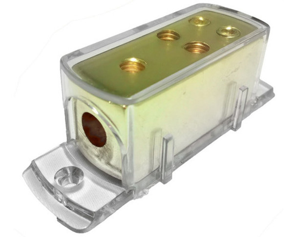 Bloque Distribuidor Para Potencias 1 X 4ga Salidas 4 X 8 Ga 0