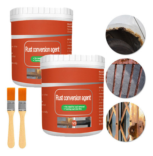 2x300g De Tinta Anticorrosiva Metálica Tinta À Base De Água 0