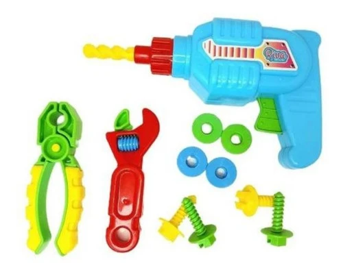 Set De Herramientas Grande Incluye Taladro Calesita 0