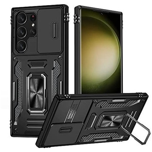 Funda Samsung Galaxy S23 Ultra Case A Prueba Golpes Anillo 0