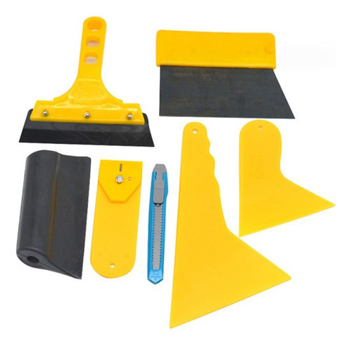 Kit Instalacion Polarizado Film Vinilo Plotter X7 Espatulas 0