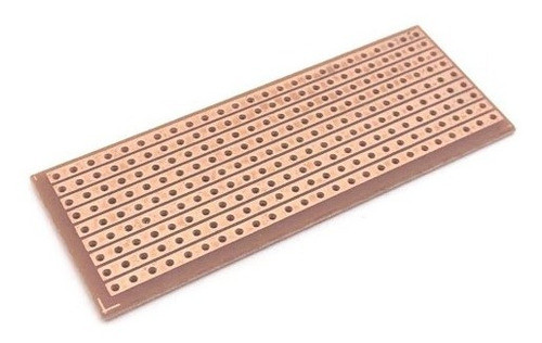 Placa Pcb Experimental Perforada 25x64mm 0