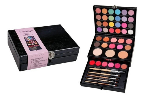 Cameo Set De Cosméticos Estuche Negro Completo (8992b) 0