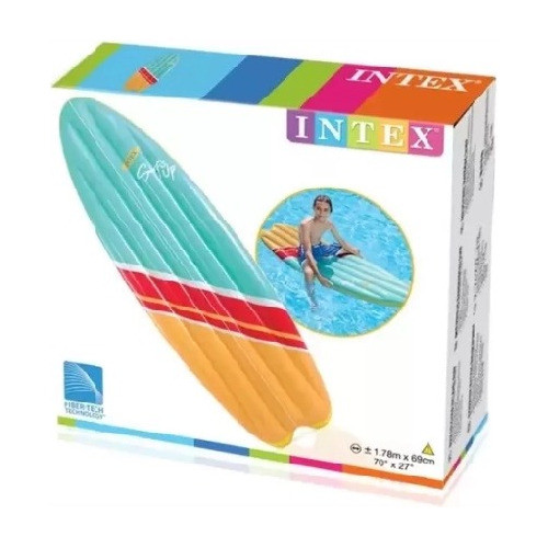 Boia Colchão Prancha De Surf Inflável Intex 58152eu 0