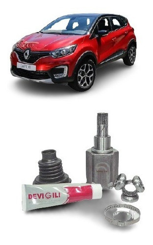 Tulipa E Trizeta Renault Captur 1.6 Automático Lado Esquerdo 0