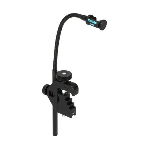 Clip Para Micrófono Shure A98d Para Batería Flexible Negro 0