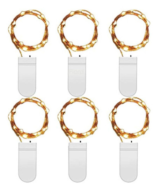 Luces De Cadena De Hadas De Floro, 7.2 Pies, Cadenas De Luce 0