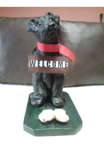 Perro De Bienvenida Welcome.leer Bien 0