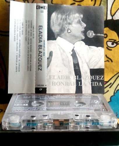 Cassette - Eladia Blazquez- Honrar La Vida 0