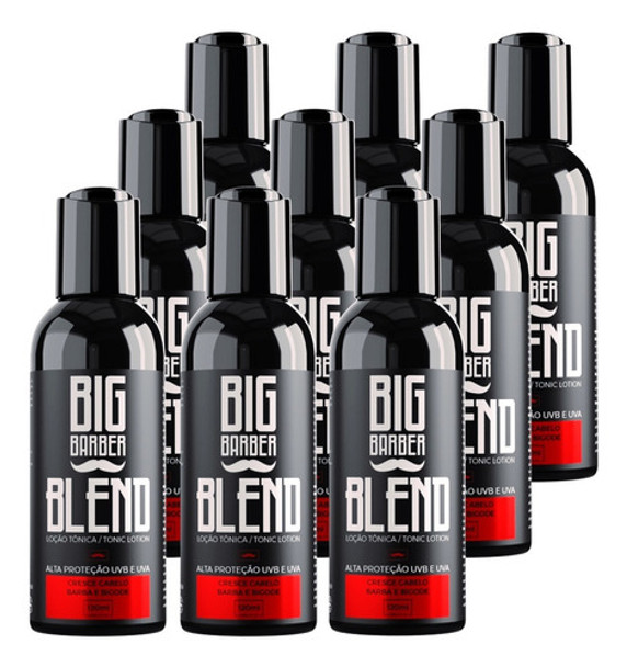 Tônico Capilar Blend Big Barber 120ml Nasce Barba Com 9 Unid 0 Tônico Capilar Blend Big Barber 120ml Nasce Barba Com 9 Unid 0