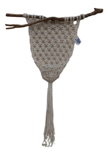 Macrame Rustico Suporte Suspenso Decoração 0