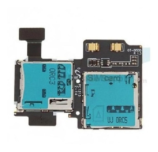 Lector Chip Sim  Micro Sd Tarjeta Memoria Samsung S4 I9500 0